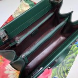 High Quality Gucci Best Quality Zumi snakeskin small top handle 569712 bag