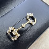 Best Quality Gucci Horsebit 1955 Shoulder Chain 735178 Designer Bag