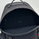 Gucci Medium GG Backpack With Web Men 824624 Best Quality Bag