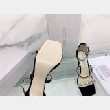 Suede Sandals Best Quality Jimmy Choo 7 Star Heel 10CM Shoes