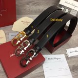Best Quality Designer Salvatore Ferragamo 35 mm Black Belts