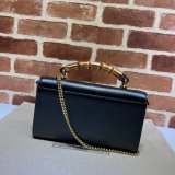 Gucci Best Quality 675794 Diana small shoulder bag in black/brown