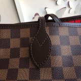 Best Quality Louis Vuitton Wholesale Neverfull MM Damier Ebene N41358 Brown