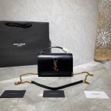 Buy Best Quality YSL Sunset 19cm Bags Online Black