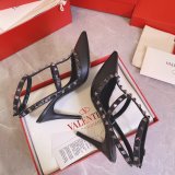 Best valentino Luxury Goods sneakers heels flats Black Shoes