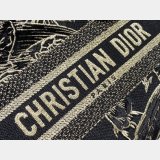 Perfect 1:1 Christian Dior Best Quality Lady Best 24CM Black Bag