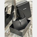YSL High Quality Best Quality 657228 Perfect Black Hobo Bag