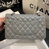 Fashion Best 2.55cm Best Quality Caviar Gold/Silver Bags