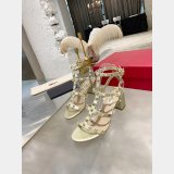 Best Quality valentino ROCKSTUD CALFSKIN ANKLE STRAP SANDAL