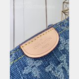 Designer Key Pouch Monogram Denim M82961 Best Quality Louis Vuitton Bag