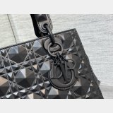 Christian Lady Dior 24cm AAA+ Best Quality Top Quality Black Bag