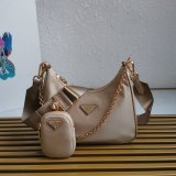 Prada Best Quality Nylon Hobo 1BH204 Knock Off Designer Bag
