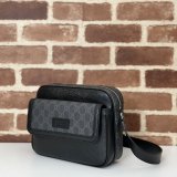 Men Gucci Best Quality 795464 Small GG Crossbody 795464 Black Bag