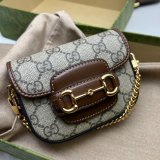 China Gucci High-end Best Quality 699760 Horsebit 1955 Strap Wallet