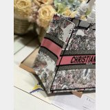 Christian Dior Buy Best Quality Book Tote Bayadere D-Stripes Pink