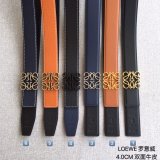 Loewe Designer Best Quality Top 4.0CM Width Double-Sided Cowhide Belt