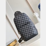 Louis VuittonBest Quality AAA N40097 Avenue Sling Bag Damier Infini Leather