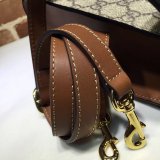 Gucci Best Quality 453188 GG Supreme Padlock Small Top Handle Bag