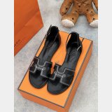 UK Both Wholesale 1:1 Mirror Sandals Retail Hermes Best Quality Shoes