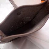Hermes Mini Evelyne Handbags Best Quality Coffee