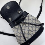 Ophidia Gucci Backpack Ebony Supreme #795221 Best Quality Handbag