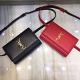 Best Quality YSL Saint Laurent Waist Pack Fanny Pack Black Belt Bag