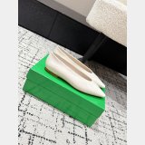 Bottega Veneta Marsell pointed-toe Leather Ballerina Shoes