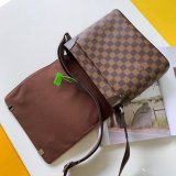 Louis Vuitton Best Quality N41031 District PM Damier Ebene Canvas
