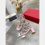 Best Quality valentino ROCKSTUD CALFSKIN ANKLE STRAP SANDAL