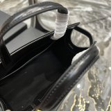 Best Quality YSL Saint Laurent Nano Manhattan Top Handle Brown/Black Bag