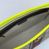 Designer Gucci Best Quality 598234 Duplicate GG Supreme Ophidia Toiletry Case