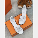 UK Both Wholesale 1:1 Mirror Sandals Retail Hermes Best Quality Shoes