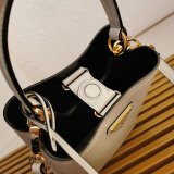 Platinum Prada 1BA373 Panier Saffiano Leather Perfect Best Quality Bag