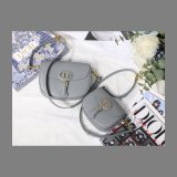 Best Best Quality Dior Bobby Bag Gray Box Calfskin