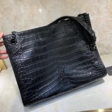 Best Quality YSL Saint Laurent Large Niki Shopping Bag Black Vintage