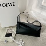 Shop Loewe Best Quality Puzzle Leather Hobo Top Quality Bag