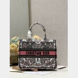 Christian Dior Buy Best Quality Book Tote Bayadere D-Stripes Pink