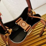 Platinum Prada 1BA373 Panier Saffiano Leather Perfect Best Quality Bag