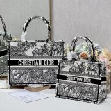 High-End Designer D-Stripes Bayadere Dior Best Quality 26.5/36/42CM Tote Bag