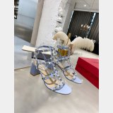 Best Quality valentino ROCKSTUD CALFSKIN ANKLE STRAP SANDAL