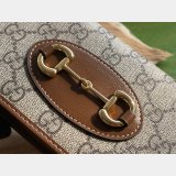 Designer Gucci Best Quality Horsebit 1955 wallet with chain 621892 GG Supreme