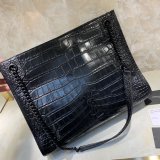 Best Quality YSL Saint Laurent Large Niki Shopping Bag Black Vintage