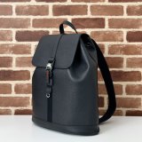 Luxury Best Quality Large Backpack Gucci Mens 816750 Black Bag