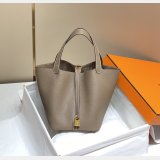 Top Best Quality Hermes Picotin 1:1 Mirror 18/22CM Handbags Store