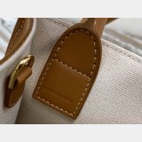 Celine Best Quality Small Cabas Vertical Bag In Triomphe Canvas