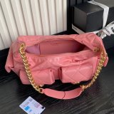 Best Quality Luxury AS5302 Maxi Hobo Shiny Bag