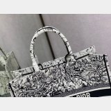 Best Quality Christian Dior Trotter Pattern Hand CD Book Tote Bag