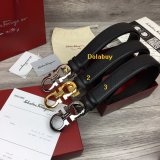 Ferragamo Belts Perfect High Quality Best Quality 35 mm Black