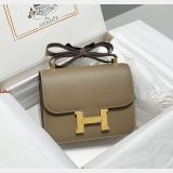 News Best Best Quality Hermes Mirror Single Compartment 23CM Epsom Bags