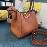 Valentino Garavani Alltime Small Grained Calfskin Handbag